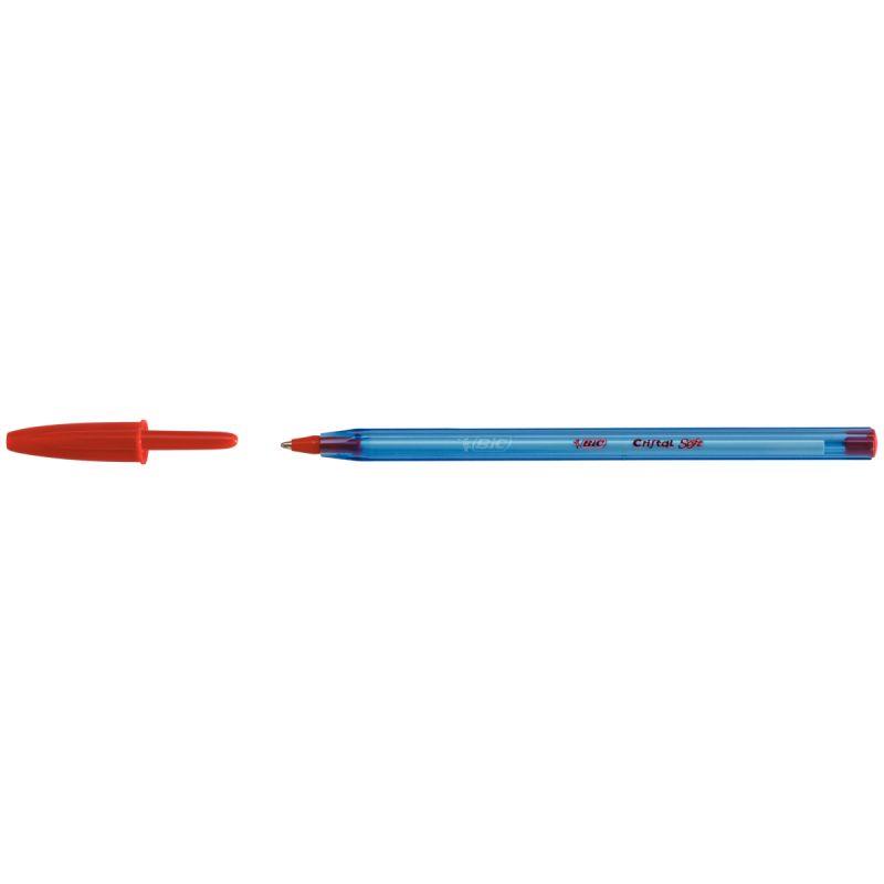 STYLO BILLE BIC CRISTAL SOFT ROUGE – Ma Papeterie Discount